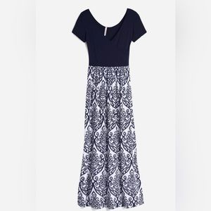 Gilli Ryland Knit 2fer Maxi Dress